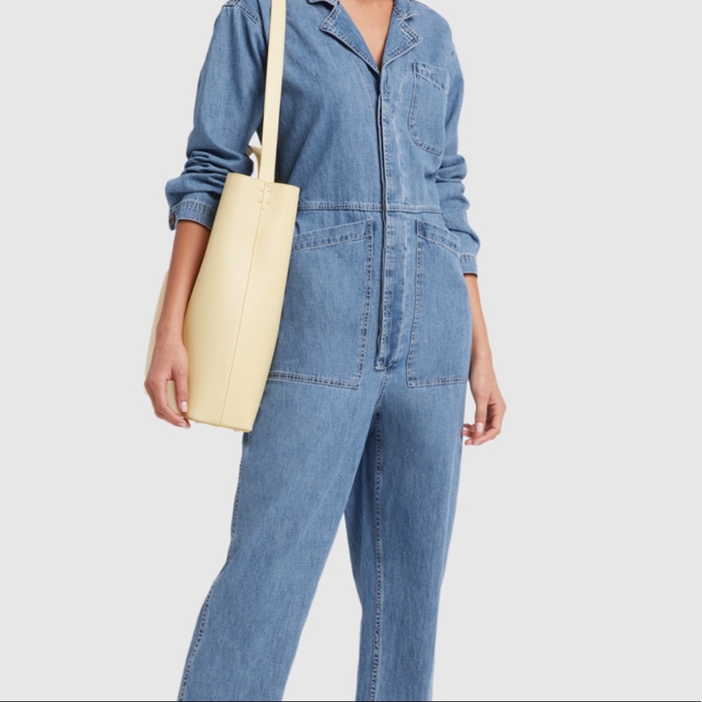 Alex Mill STANDARD JUMPSUIT IN DENIM